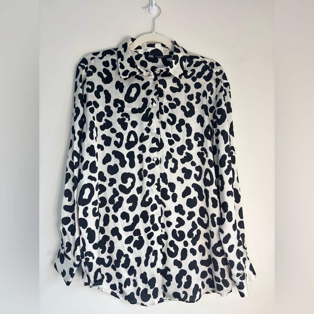 Zara Animal Print Women's Top - Picture 3 of 6